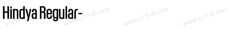 Hindya Regular字体转换 Hindya Regular字体转换
